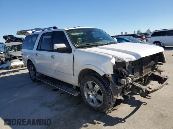 2010 Ford Expedition Max Limited with VIN 1FMJK1K52AEA00871, listed as a Copart auction lot 84241024 with 303,467 mi miles and Salvage Title. Bid and sale history available at DreamBid. Image 4.