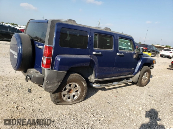2009 Hummer H3 SUV with VIN 5GTEN13E998113280, listed as a Copart auction lot 66761454 with 63,307 mi miles and Salvage Title. Bid and sale history available at carsss.com. Image 3.