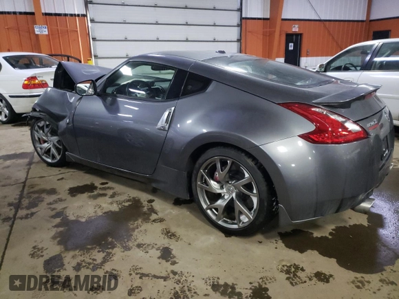 2017 Nissan 370Z Touring with VIN JN1AZ4EH0HM952116, listed as a Copart auction lot 38173744 with 42,901 mi miles and Salvage Title. Bid and sale history available at carsss.com. Image 2.