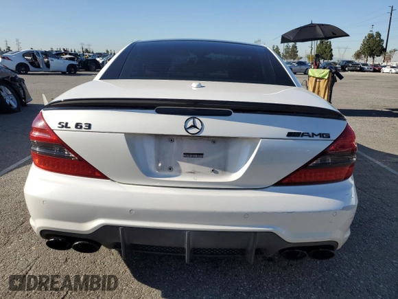 2011 Mercedes-Benz SL with VIN WDBSK7AA2BF161192, listed as a Copart auction lot 56569655 with 47,921 mi miles and Salvage title. Bid and sale history available at DreamBid. Image 6.