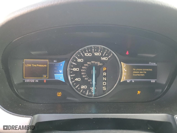 2013 Ford Edge SEL with VIN 2FMDK4JC5DBB45577, listed as a Copart auction lot 50737385 with 220,122 mi miles and Salvage Title. Bid and sale history available at carsss.com. Image 9.