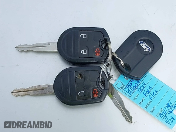 2014 Ford Flex SEL z VIN 2FMGK5C82EBD23183, wystawiony jako IAAI lot #42223191 z przebiegiem 221 048 mil mil oraz . Historia ofert i sprzedaży dostępna na DreamBid. Obrazek 11.