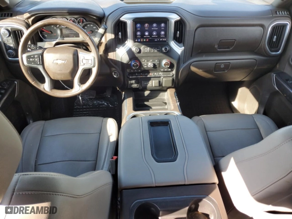 2019 Chevrolet Silverado 1500 LTZ with VIN 3GCUYGED2KG145876, listed as a Copart auction lot 46218695 with 103,132 mi miles and Salvage Title. Bid and sale history available at carsss.com. Image 8.