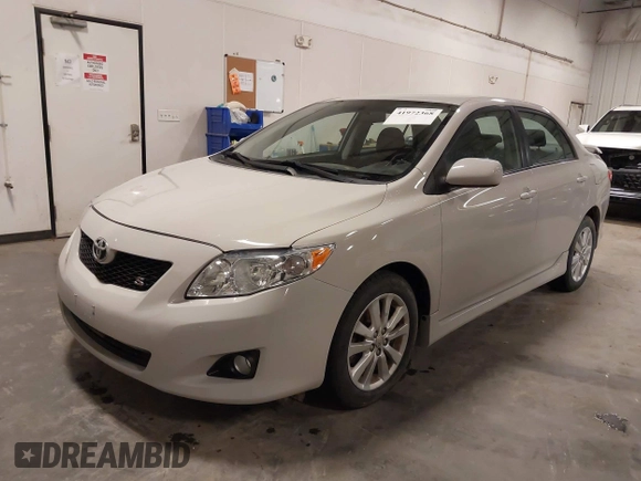 2010 Toyota Corolla with VIN 1NXBU4EE1AZ265184, listed as a IAAI auction lot 41972368 with 71,552 mi miles. Bid and sale history available at carsss.com. Image 2.