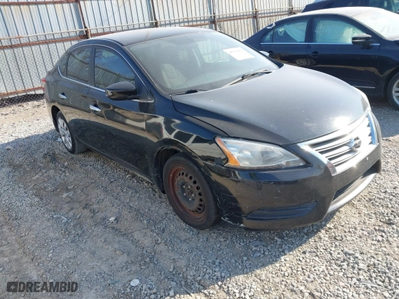 2013 Nissan Sentra SR with VIN 3N1AB7AP4DL762536, listed as a IAAI auction lot 41759988 with 131,741 mi miles. Bid and sale history available at carsss.com. Image 1.
