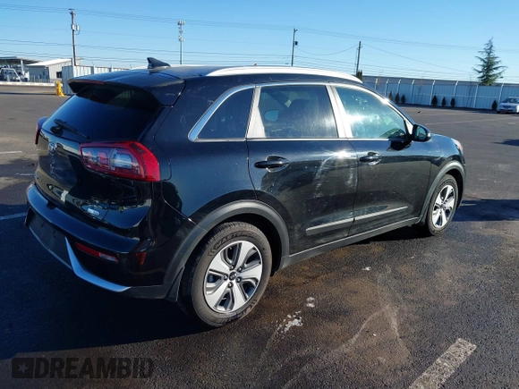 2018 Kia Niro LX with VIN KNDCB3LC4J5160871, listed as a IAAI auction lot 41431179 with 94,301 mi miles. Bid and sale history available at carsss.com. Image 4.
