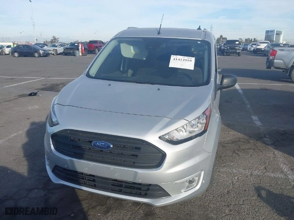 2022 Ford Transit Connect Van XLT with VIN NM0LS7T22N1526142, listed as a IAAI auction lot 41414959 with 33,136 mi miles. Bid and sale history available at carsss.com. Image 12.