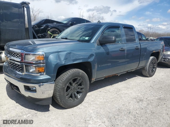 2014 Chevrolet Silverado 1500 LT with VIN 1GCVKREC0EZ256455, listed as a Copart auction lot 53271585 with 195,790 mi miles and Clean Title. Bid and sale history available at carsss.com. Image 1.