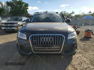 2015 Audi Q5 Premium with VIN WA1CFAFP4FA130639, listed as a Copart auction lot 40376174 with 77,301 mi miles and Salvage title. Bid and sale history available at DreamBid. Image 5.