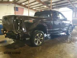 2020 Ford F-150 XL with VIN 1FTEX1EP4LKD63889, listed as a Copart auction lot 64065785 with 39,801 mi miles and Salvage title. Bid and sale history available at DreamBid. Image 3.