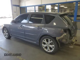 2008 Mazda 3 S Touring with VIN JM1BK343081865078, listed as a Copart auction lot 52068525 with 109,006 mi miles and Salvage Title. Bid and sale history available at DreamBid. Image 2.