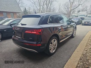 2019 Audi Q5 Premium Plus with VIN WA1BNAFY5K2083360, listed as a Copart auction lot 52040605 with 36,850 mi miles and Salvage Title. Bid and sale history available at carsss.com. Image 4.