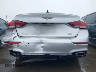 2019 Genesis G80 3.8L with VIN KMTFN4JE5KU327178, listed as a IAAI auction lot 41577373 with 57,032 mi miles. Bid and sale history available at carsss.com. Image 16.