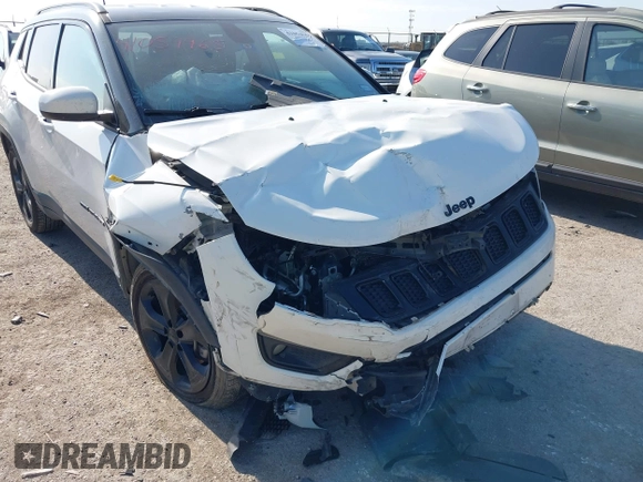 2019 Jeep Compass Altitude z VIN 3C4NJCBB2KT832402, wystawiony jako IAAI lot #41054965 z przebiegiem 84 804 mil mil oraz . Historia ofert i sprzedaży dostępna na DreamBid. Obrazek 6.
