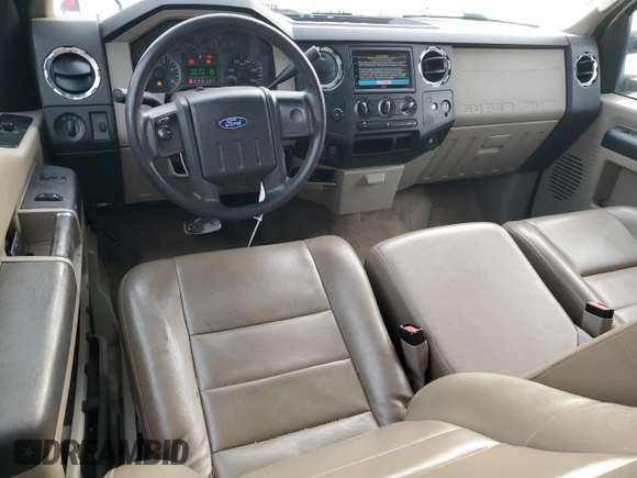 2008 Ford Super Duty F-250 SRW XL with VIN 1FTSX21R18EB68466, listed as a Copart auction lot 48565885 with 135,833 mi miles and Salvage Title. Bid and sale history available at carsss.com. Image 8.