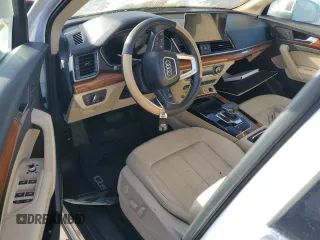 2022 Audi Q5 S line Premium Plus z VIN WA1EAAFY2N2007933, wystawiony jako Copart lot #83675384 z przebiegiem Nie podano mil oraz Szkoda całkowita • Salvage title. Historia ofert i sprzedaży dostępna na DreamBid. Obrazek 8.