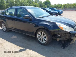 2011 Subaru Legacy Premium with VIN 4S3BMCC66B3250942, listed as a IAAI auction lot 42661447 with 206,941 mi miles and . Bid and sale history available at DreamBid. Image 1.