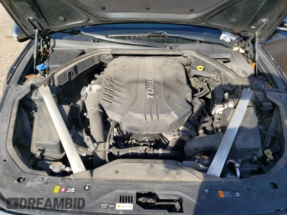2019 Genesis G70 3.3T Advanced with VIN KMTG34LE0KU014725, listed as a Copart auction lot 78413784 with Not Provided miles and Non Repairable. Bid and sale history available at carsss.com. Image 11.