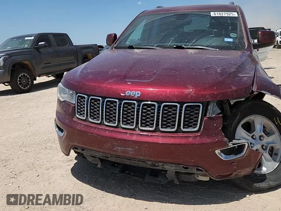 2017 Jeep Grand Cherokee Laredo with VIN 1C4RJFAG7HC693789, listed as a Copart auction lot 61827925 with 143,019 mi miles and Salvage title. Bid and sale history available at DreamBid. Image 14.