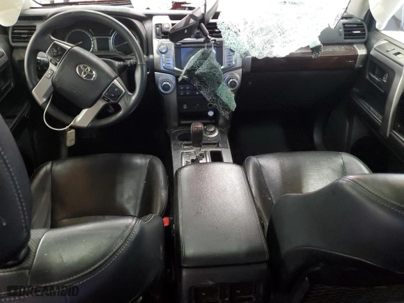 2017 Toyota 4Runner SR5 with VIN JTEBU5JR0H5478534, listed as a Copart auction lot 48374485 with 0 mi miles and Salvage Title. Bid and sale history available at carsss.com. Image 8.