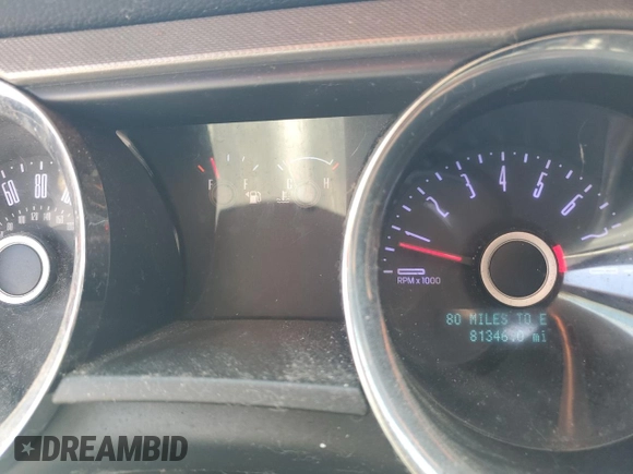 2014 Ford Mustang V6 with VIN 1ZVBP8EM6E5280254, listed as a Copart auction lot 61367625 with 81,346 mi miles and Salvage title. Bid and sale history available at DreamBid. Image 9.