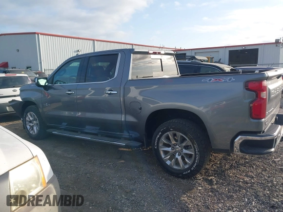 2019 Chevrolet Silverado 1500 LTZ with VIN 1GCUYGEL9KZ166327, listed as a IAAI auction lot 41995645 with 92,897 mi miles and . Bid and sale history available at DreamBid. Image 14.