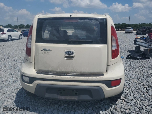 2012 Kia Soul with VIN KNDJT2A55C7472286, listed as a Copart auction lot 51500615 with 187,913 mi miles and Salvage Title. Bid and sale history available at carsss.com. Image 6.