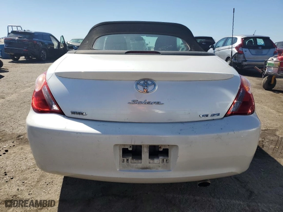 2006 Toyota Camry Solara SE with VIN 4T1FA38P26U085589, listed as a Copart auction lot 50760565 with NaN miles and Salvage Title. Bid and sale history available at carsss.com. Image 6.