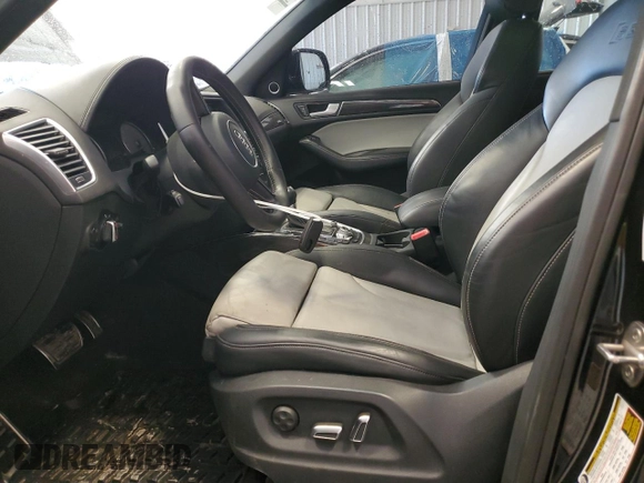 2015 Audi SQ5 Prestige with VIN WA1VGAFP0FA100317, listed as a Copart auction lot 59912374 with 59,558 mi miles and Salvage Title. Bid and sale history available at carsss.com. Image 7.