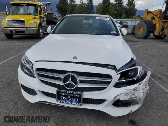 2015 Mercedes-Benz C-Class C 300 with VIN 55SWF4JB5FU064947, listed as a Copart auction lot 51788075 with 69,378 mi miles and Salvage Title. Bid and sale history available at carsss.com. Image 5.