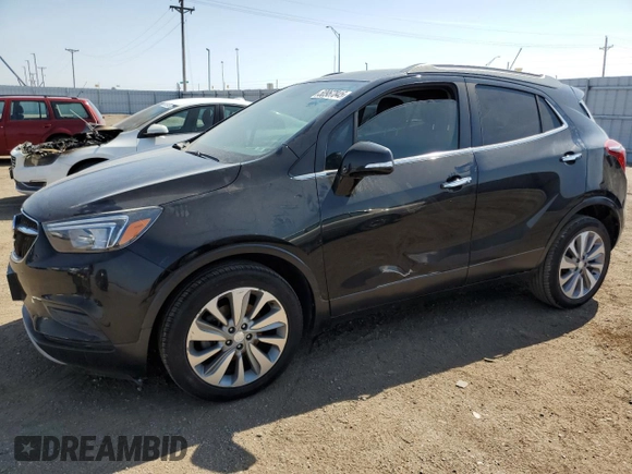 2019 Buick Encore Preferred with VIN KL4CJASB5KB700631, listed as a Copart auction lot 50967845 with 125,045 mi miles and Salvage Title. Bid and sale history available at carsss.com. Image 1.