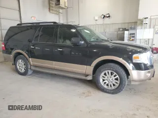 2013 Ford Expedition Max XLT with VIN 1FMJK1J55DEF29172, listed as a Copart auction lot 52540675 with 167,649 mi miles and Salvage title. Bid and sale history available at DreamBid. Image 4.