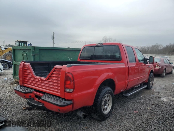 2006 Ford Super Duty F-250 XL with VIN 1FTSW20P36EA35904, listed as a Copart auction lot 43701275 with 204,676 mi miles and Salvage Title. Bid and sale history available at carsss.com. Image 3.