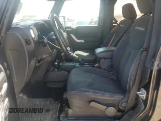 2018 Jeep Wrangler Sahara with VIN 1C4AJWBG5JL860734, listed as a Copart auction lot 57336175 with 115,080 mi miles and Clean title. Bid and sale history available at DreamBid. Image 7.