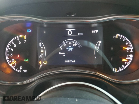 2020 Jeep Grand Cherokee Trailhawk with VIN 1C4RJFLGXLC400313, listed as a Copart auction lot 53649565 with 51,717 mi miles and Salvage title. Bid and sale history available at DreamBid. Image 9.