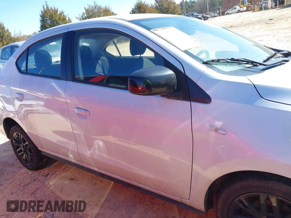 2022 Mitsubishi Mirage ES with VIN ML32FUFJ8NHF09430, listed as a IAAI auction lot 41618700 with 43,519 mi miles and . Bid and sale history available at DreamBid. Image 13.