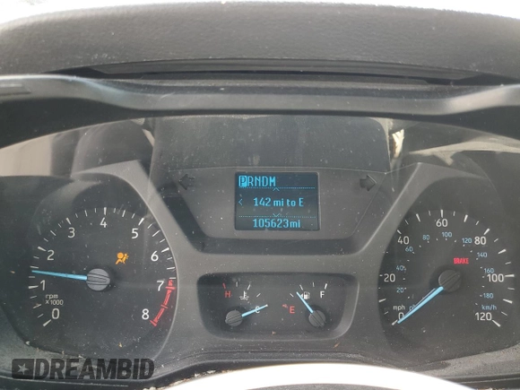 2017 Ford Transit с VIN 1FTYR1ZM9HKB10498, выставлен на аукционе Copart как лот 54173595 с пробегом 105 623 миль миль и Списание • Salvage title. История ставок и продаж доступна на DreamBid. Изображение 9.