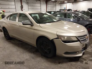 2014 Chevrolet Impala LS with VIN 2G11Y5SL6E9177661, listed as a IAAI auction lot 41565926 with 135,308 mi miles and . Bid and sale history available at DreamBid. Image 1.