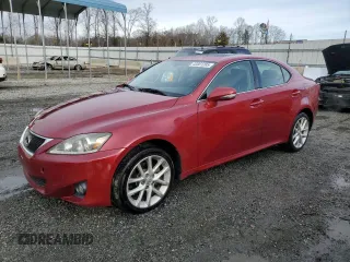 2013 Lexus IS 250 with VIN JTHCF5C20D5062737, listed as a Copart auction lot 42801285 with 93,884 mi miles and Salvage Title. Bid and sale history available at DreamBid. Image 1.