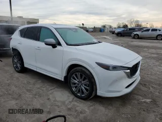 2024 Mazda CX-5 2.5 Turbo Signature with VIN JM3KFBXY2R0388321, listed as a Copart auction lot 42134045 with 20,549 mi miles and Salvage Title. Bid and sale history available at carsss.com. Image 4.