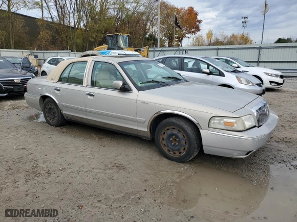 2010 Mercury Grand Marquis GS Convenience with VIN 2MEFM74W26X648647, listed as a Copart auction lot 78777154 with NaN miles and Non Repairable. Bid and sale history available at carsss.com. Image 4.