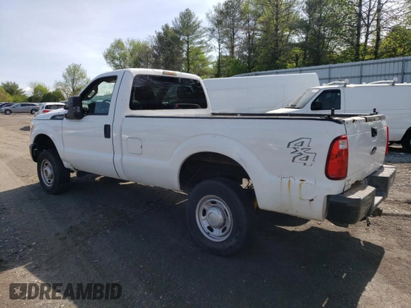 2014 Ford F-250 XL with VIN 1FTBF2B6XEEA82088, listed as a Copart auction lot 54400545 with Not provided miles and Clean title. Bid and sale history available at DreamBid. Image 2.