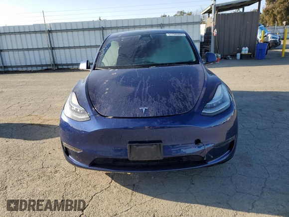 2022 Tesla Model Y Long Range z VIN 7SAYGDEE4NF408202, wystawiony jako Copart lot #51790905 z przebiegiem 43 509 mil mil oraz Szkody całkowita. Historia ofert i sprzedaży dostępna na DreamBid. Obrazek 5.