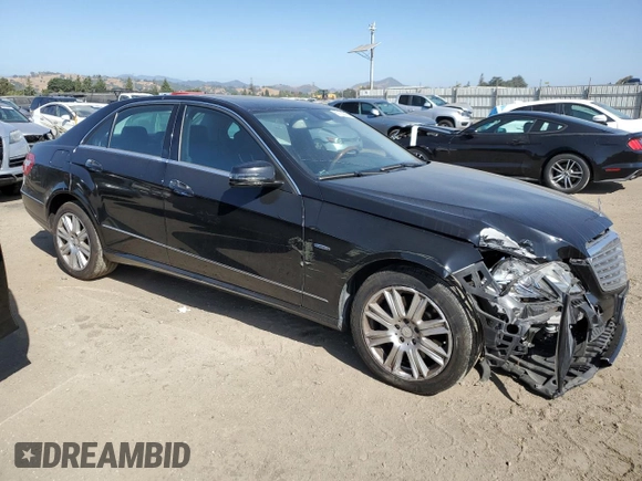 2012 Mercedes-Benz E 350 Luxury with VIN WDDHF8JB7CA625435, listed as a Copart auction lot 60158045 with 100,092 mi miles and Salvage title. Bid and sale history available at DreamBid. Image 4.