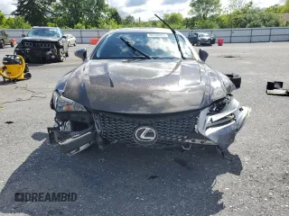 2015 Lexus RC 350 F Sport with VIN JTHSE5BC9F5005528, listed as a Copart auction lot 58136035 with 118,351 mi miles and Salvage title. Bid and sale history available at DreamBid. Image 5.