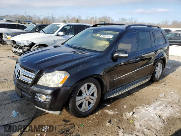 2008 Mercedes-Benz GL-Class 3.0L CDI with VIN 4JGBF22E28A403037, listed as a Copart auction lot 41852165 with 185,022 mi miles and Non Repairable. Bid and sale history available at carsss.com. Image 1.