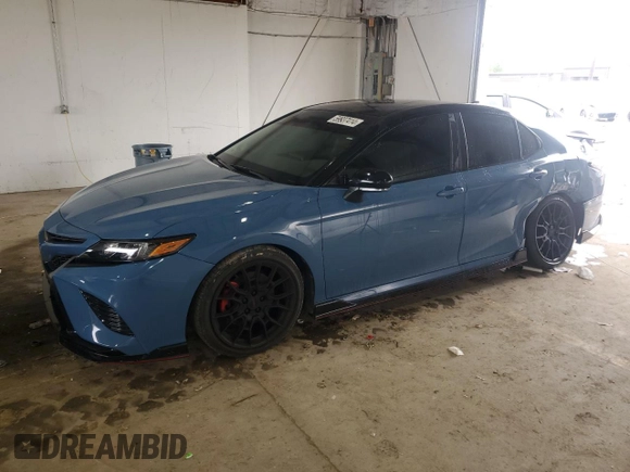 2022 Toyota Camry TRD with VIN 4T1KZ1AKXNU069147, listed as a Copart auction lot 59937414 with 39,865 mi miles and Non repairable. Bid and sale history available at DreamBid. Image 1.