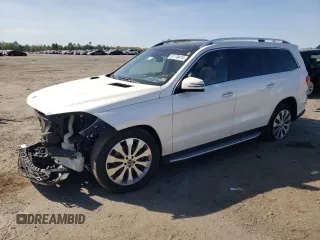 2018 Mercedes-Benz GLS 450 with VIN 4JGDF6EEXJB016036, listed as a Copart auction lot 51170474 with 98,376 mi miles and . Bid and sale history available at DreamBid. Image 1.