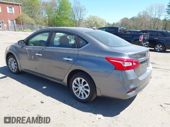 2019 Nissan Sentra SV with VIN 3N1AB7AP0KL609052, listed as a IAAI auction lot 42106395 with 180,714 mi miles and . Bid and sale history available at DreamBid. Image 3.