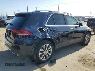 2020 Mercedes-Benz GLE 350 with VIN 4JGFB4JB9LA199801, listed as a Copart auction lot 60936445 with 94,942 mi miles and Salvage title. Bid and sale history available at DreamBid. Image 3.
